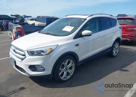 2019 Ford Escape Titanium from USA, damaged, VIN 1FMCU9J95KUA12574